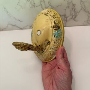 Antique metal wall sconce Victorian